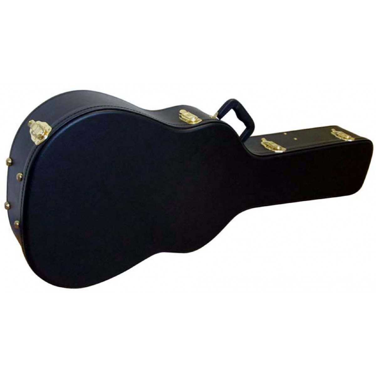 Fotografie Stagg GCA-W BK, tvarovaný kufr pro akustickou kytaru